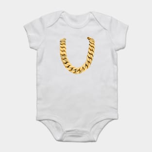 Gold Chain Baby Bodysuit